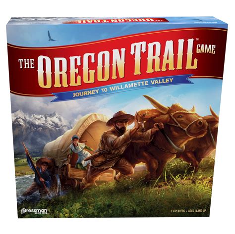 Pressman The Oregon Trail: Journey to Willamette Valley Board .